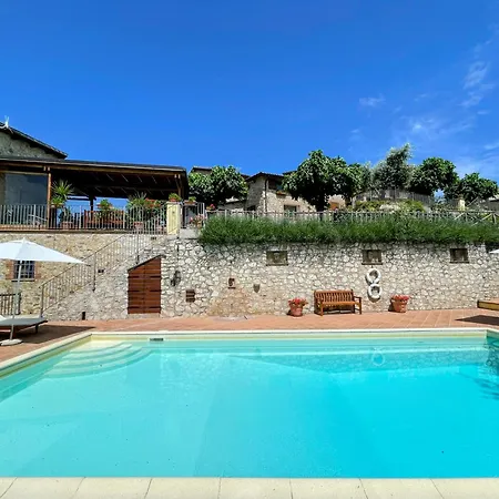 Σπίτι διακοπών Vicolo - Sleeps 5 With Air Con, Wifi, Balcony For Dining And Pool Strettura