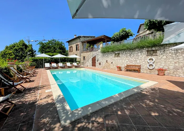 Vicolo - Sleeps 5 With Air Con, Wifi, Balcony For Dining And Pool
